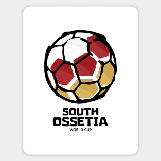 South Ossetia Football Country Flag Sticker